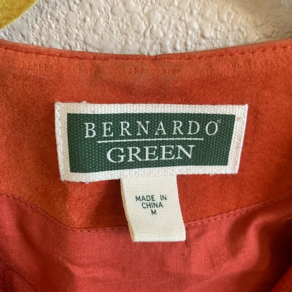 Moto Vintage Orange Suede Jacket 🌴 - Picture 15 of 15